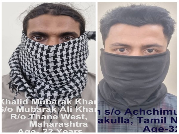 Khalid Mubarak Khan (Left), Abdullah (Right) (Photo/ANI)