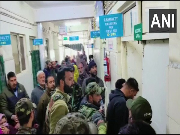 Police rushed the injured to a nearby hospital, where he succumbed to injuries in Achan, Pulwama on Sunday. (Photo/ANI)