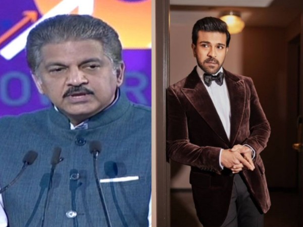 Anand Mahindra (File Photo/ANI) Ram Charan (Image source: Twitter)