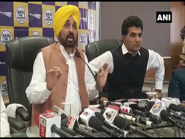 Punjab Chief Minister Bhagwant Mann (File Photo/ANI)