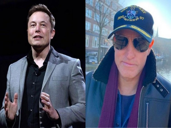 Elon Musk, Woody Harrelson (Image source: Instagram)