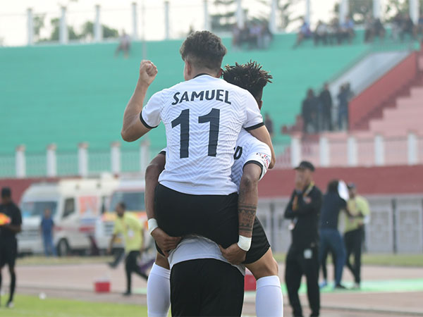 A visual from the match. (Photo- I League)