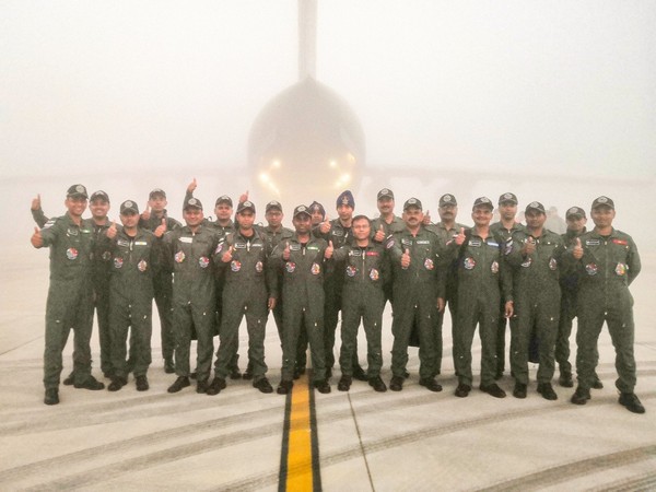 Indian Air Force officials (Photo/ANI)