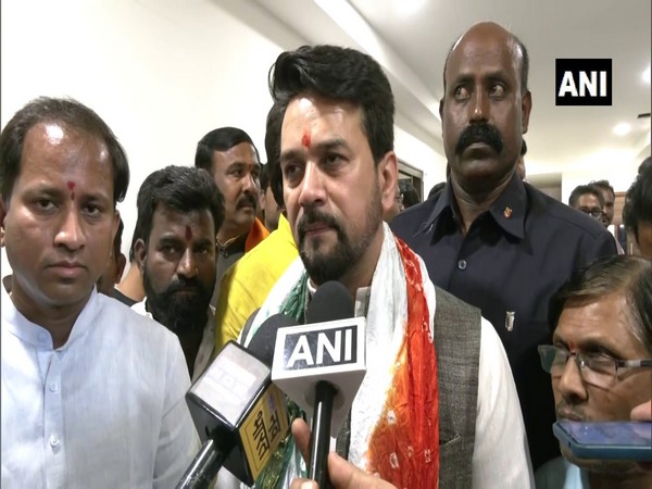 Union Minister Anurag Thakur (Photo/ANI)