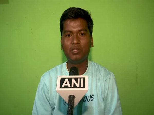 Dinesh Gowala, the 2nd prize winner of the competition (Photo/ANI)