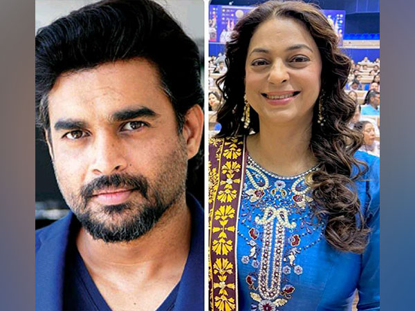Juhi Chawla and R Madhavan (Image source: Instagram)