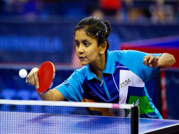 India table-tennis player Sreeja Akula (Image: TTFI)