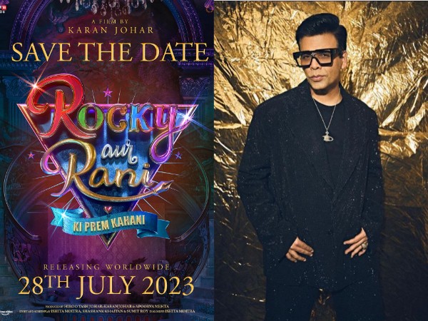 Rocky aur Rani Ki Prem Kahani poster, Karan Johar (Image source: Twitter)