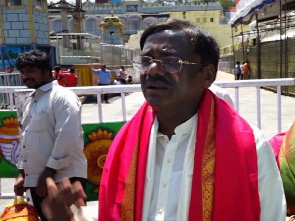 Vivek, BJP Leader from Telangana (Photo/ANI)