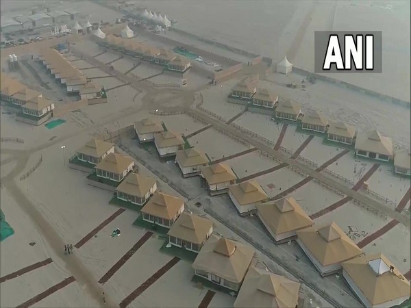 Aerial view of Tent City (File Photo/ANI)