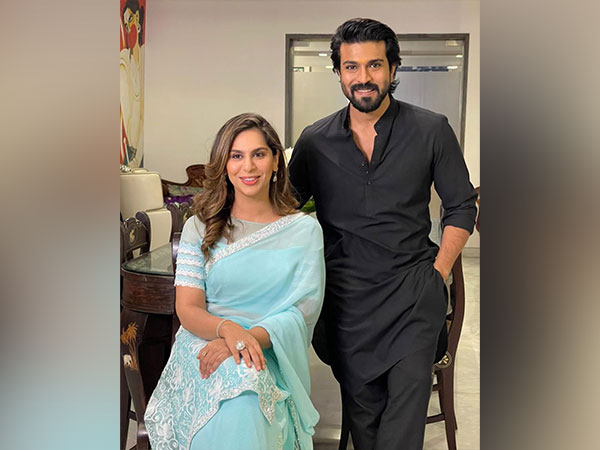 Ram Charan with wife Upasana Kamineni Konidela (Image source: Instagram)