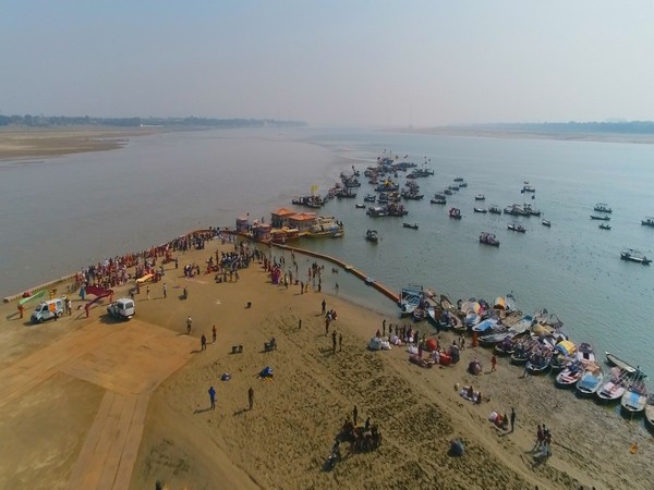 Visual from Prayagraj  (Photo/ANI)