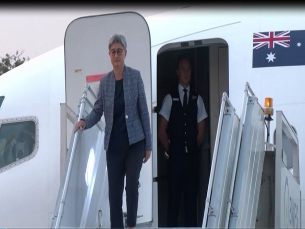 Penny Wong arrives in India (Photo/ANI)