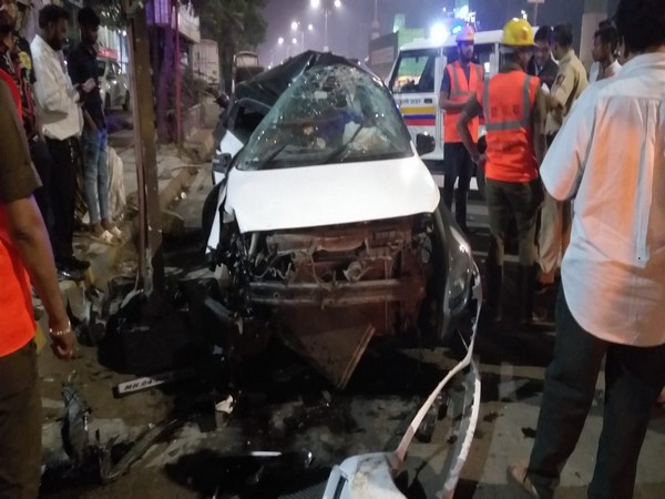 A visual from accident spot. (Photo/ANI)