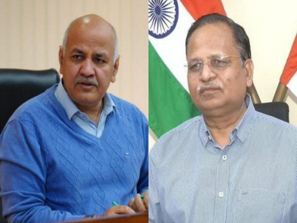 Manish Sisodia, Satyendar Jain (File photo/ANI)