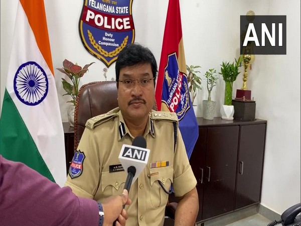 AV Ranganath, Warangal CP. (Photo/ANI)