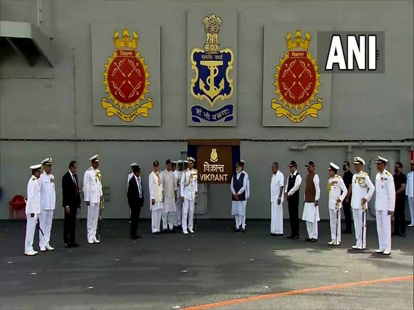 INS Vikrant aircraft carrier (Photo:ANI)