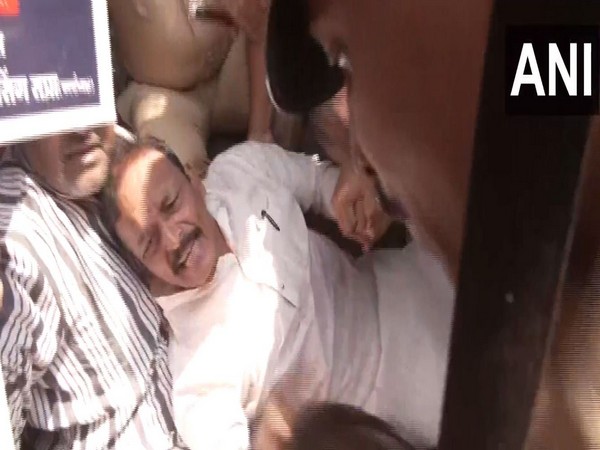 Visulas from protest site (Photo/ANI)