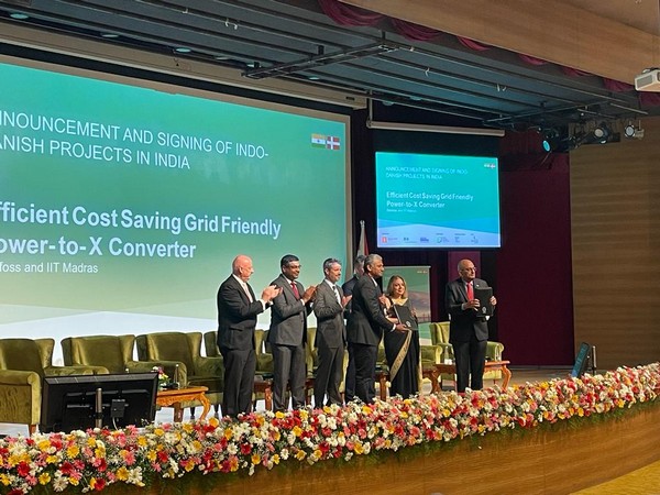 Four green strategic partnerships were announced and signed between Indo-Danish companies at IIT Madras on Wednesday. (Image Credit: IIT Madras Research Park Twitter)