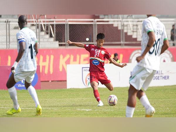 A visual from the match. (Photo- I League)