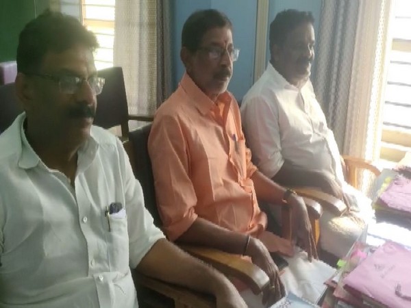 Wayanad BJP leaders at Kalpetta Municipal Corporation (Photo/ANI)