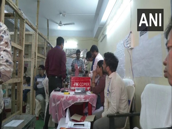 A counting centre in Tripura. (Photo:ANI)