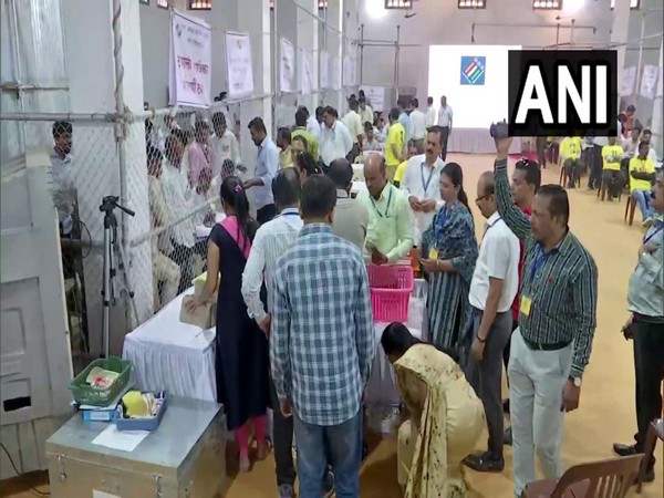 Counting of votes are underway for Kasba Prth Assembly seat. (Photo/ANI)