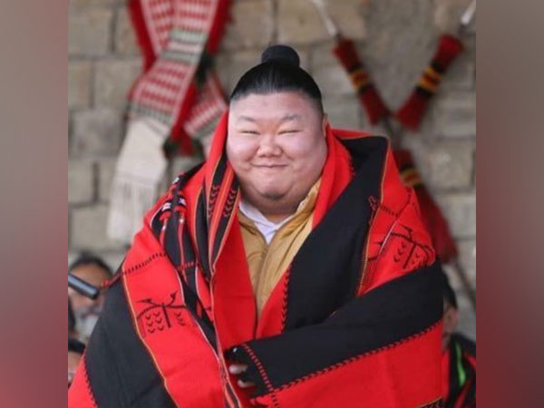 Nagaland BJP chief Temjen Imna Along (Photo Courtesy: AlongImna/Twitter)