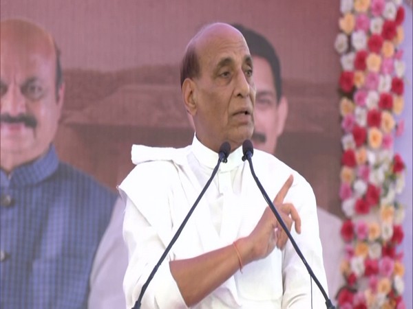 Defence Minister Rajnath Singh inaugurates 'Vijay Sankalp Yatra'(Photo/ANI)