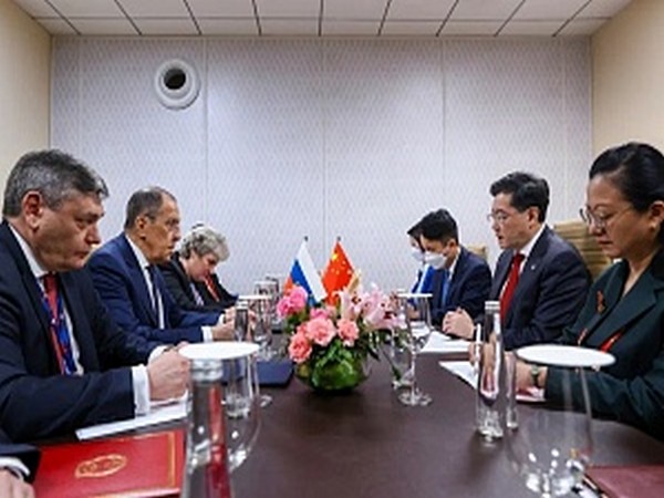 Russian Foreign Minister Sergey Lavrov and Chinese Foreign Minister Qin Gang hold meeting (Image Credit: Russian Foreign Ministry)
