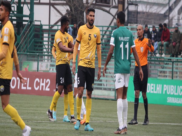 A visual from the match. (Photo- I League)