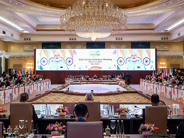 Visual of G20 Foreign Ministers' Meeting (Photo/ANI)