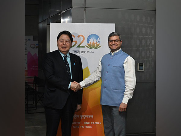 Japan's Foreign Minister Yoshimasa Hayashi. (Photo Credit - Twitter/Arindam Bagchi)