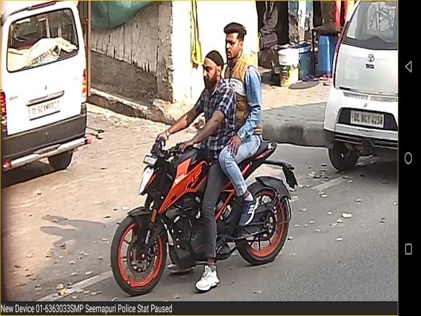 Visual of the two snatchers (Photo/ANI)