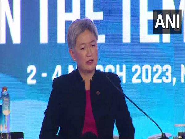 Australian Foreign Minister Penny Wong at Quad meet. (ANI)