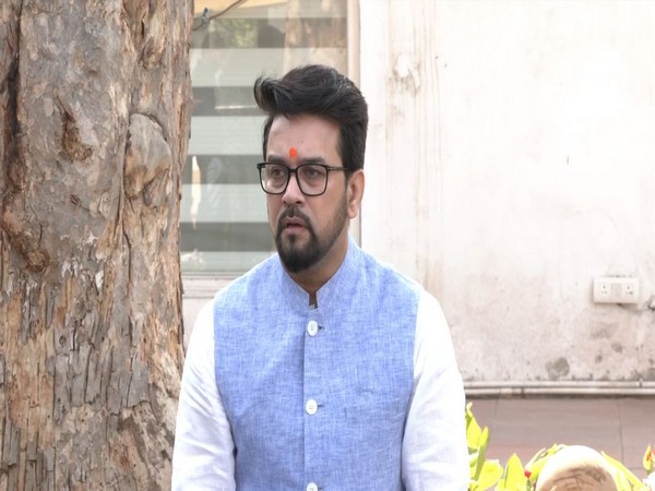 Union Minister Anurag Thakur. (Photo:ANI)