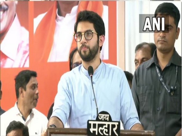 Shiv Sena (UBT) leader Aaditya Thackrey. (ANI/file photo)