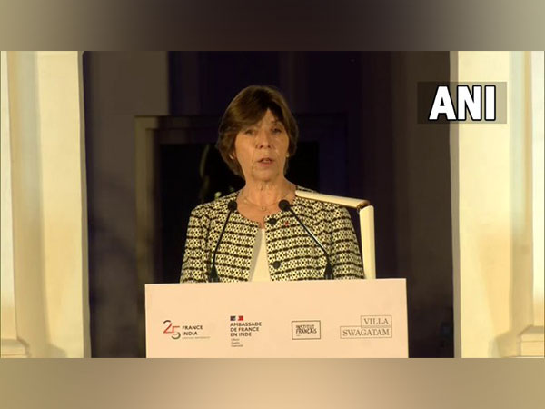 Catherine Colonna at unveiling of Villa Swagatam Initiative (Photo/ANI)