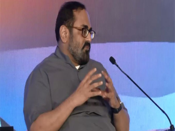 Union Minister of State for Electronics and Information Technology Rajeev Chandrasekhar (Photo/ANI)