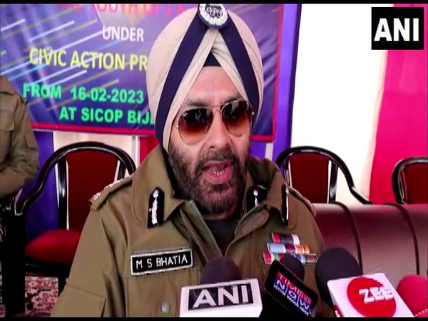 CRPF IG MS Bhatia (Photo/ANI)