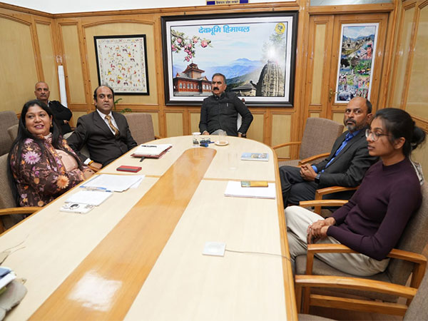 Himachal Pradesh CM Sukhu with ISB representatives 