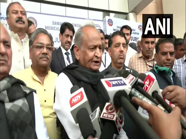 Rajasthan Chief Minister Ashok Gehlot (Photo/ANI)