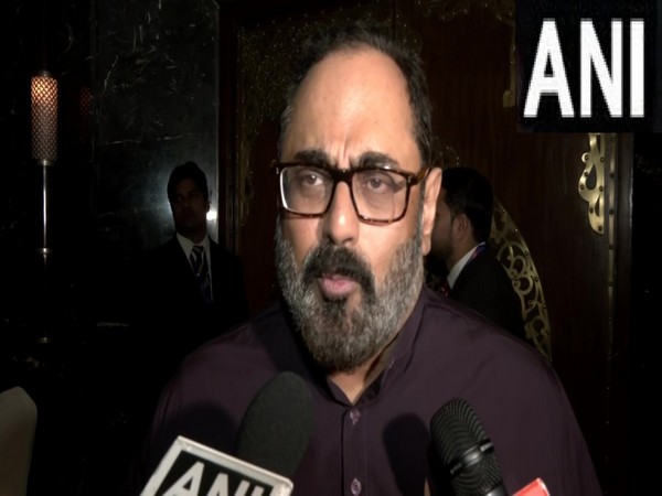 Union Minister Rajeev Chandrasekhar (Photo/ANI)