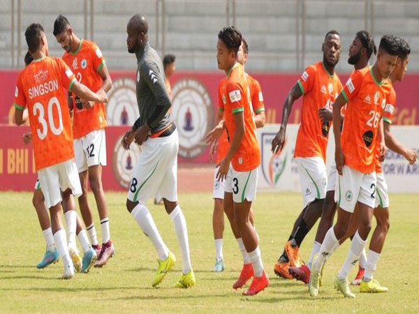 NEROCA FC players during practice (Photo: I-League) 