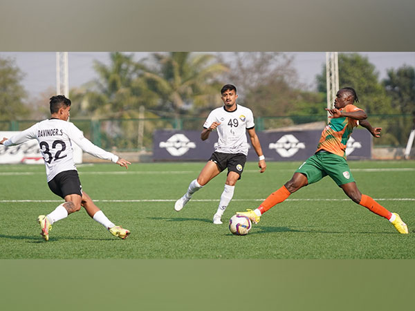 A visual from the match. (Photo- I League)