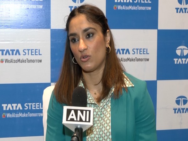 Vinesh Phogat in a sports Conclave (Photo/ANI)