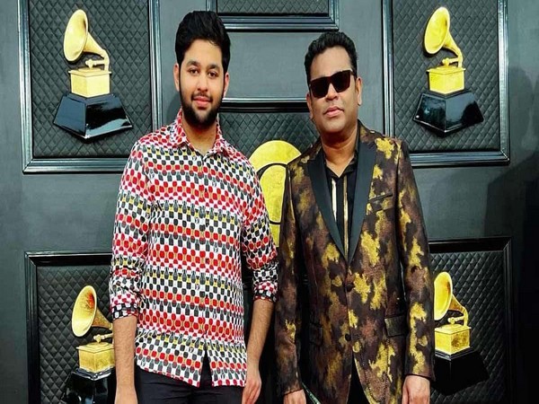 AR Rahman and his son AR Ameen (Image source: Instagram)