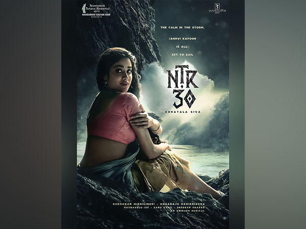 Poster from the movie 'NTR-30'. (Image Source/ Instagram)