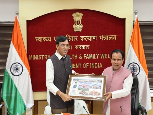 Union Minister of Health and Family Welfare Dr Mansukh Mandaviya (Photo/ANI)