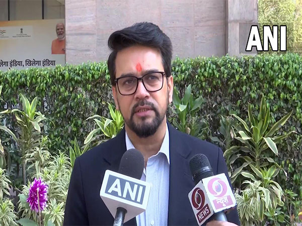 Union Minister Anurag Thakur. (Photo: ANI)